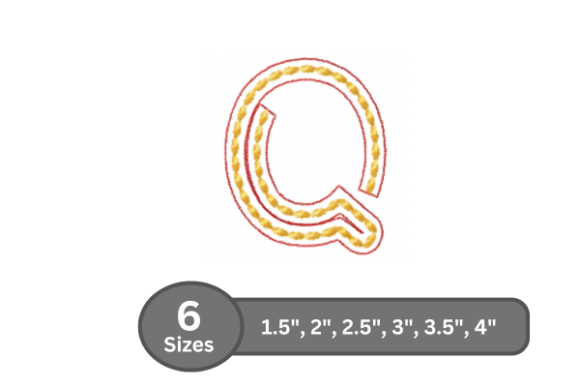 My Professional Review of the Rope Twist Alphabet -Q Font