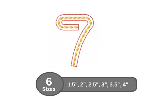 Rope Twist Number -7: A Business-Ready Embroidery Font Review