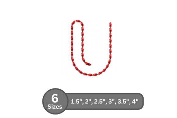 Why Soft Cord Alphabet -U Is a Craft Fair Favorite